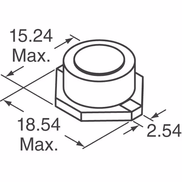 ASPI-1306S-100M-T Abracon LLC  Inductores fijos